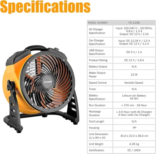 x-power-fc-125-b-wentylator-akumulatorowy-cyrkulator-powietrza