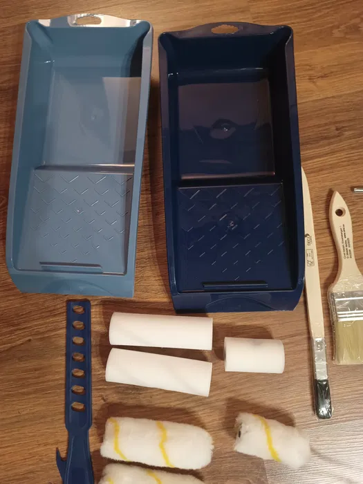 eco Craft zestaw malarski i lakierniczy skladajacy sie z 13 elementow