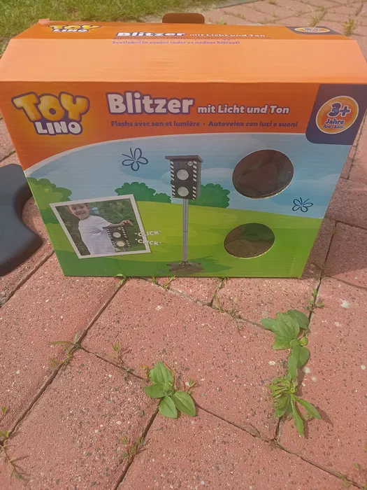 Interaktywny wysoki fotoradar zabawka dla dzieci ToyLino o wysokości 72 cm