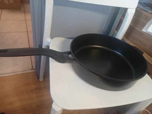 Głęboka patelnia do serwowania z odlewu aluminiowego Silvercrest 28 cm z powłoką ILAG bez pokrywki