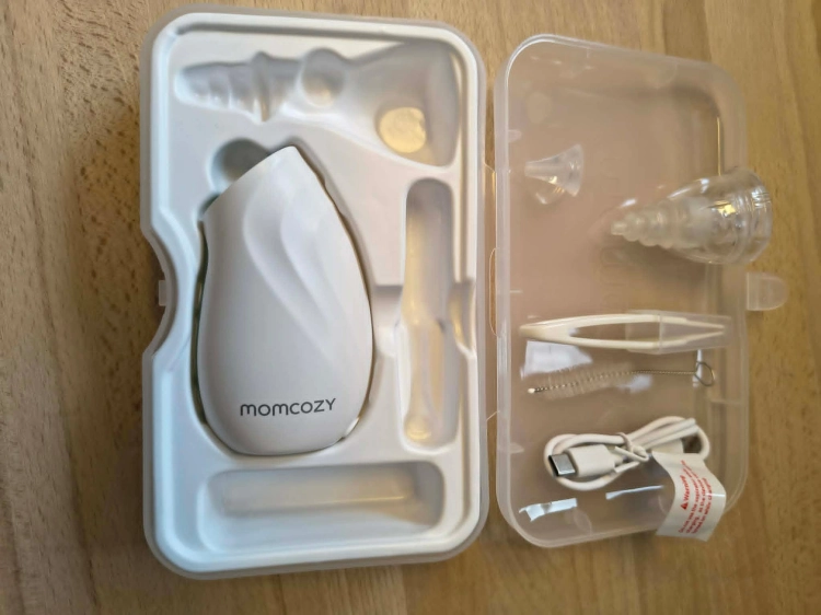 Elektryczny bezprzewodowy aspirator do nosa dla dzieci Momcozy model BN02