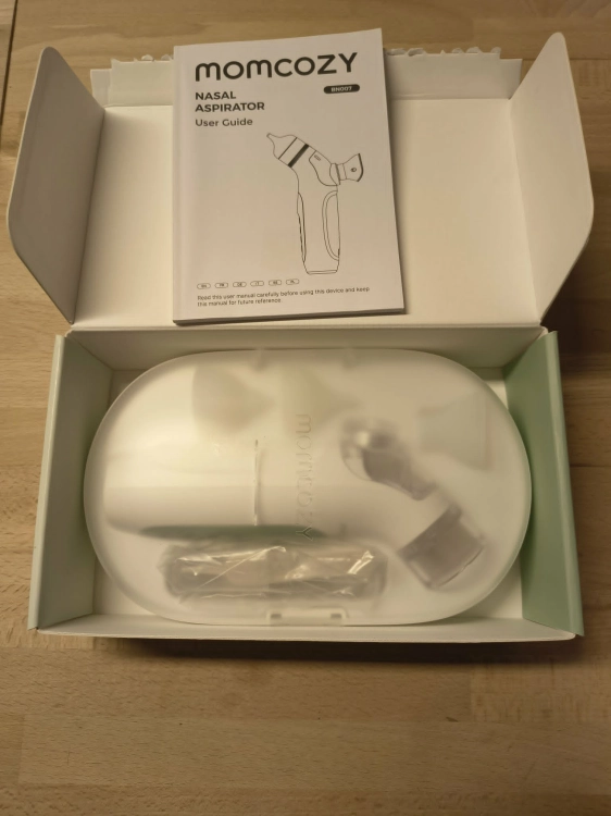 Elektryczny bezprzewodowy aspirator do nosa dla dzieci Momcozy Breezyclear BN007