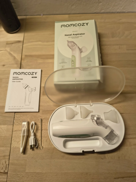 Elektryczny bezprzewodowy aspirator do nosa dla dzieci Momcozy Breezyclear BN007