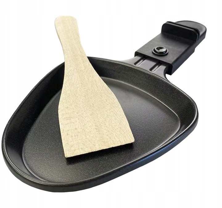 Zielono-biały oryginalny karton z grillem elektrycznym Raclette Gourmet Set 42x29 cm