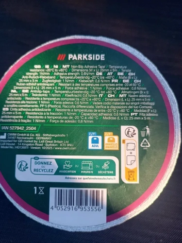parkside-tasma-antyposlizgowa-samoprzylepna-biala-zestaw-4-sztuki-opakowanie