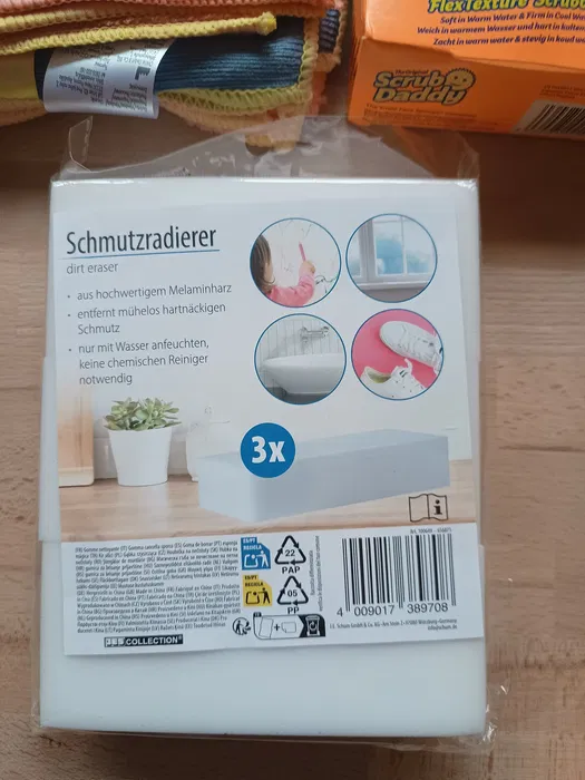 Zestaw akcesoriów do sprzątania ściereczki z mikrofibry gąbka scrub daddy i magiczne gąbki gem-ewa-mariusz.pl