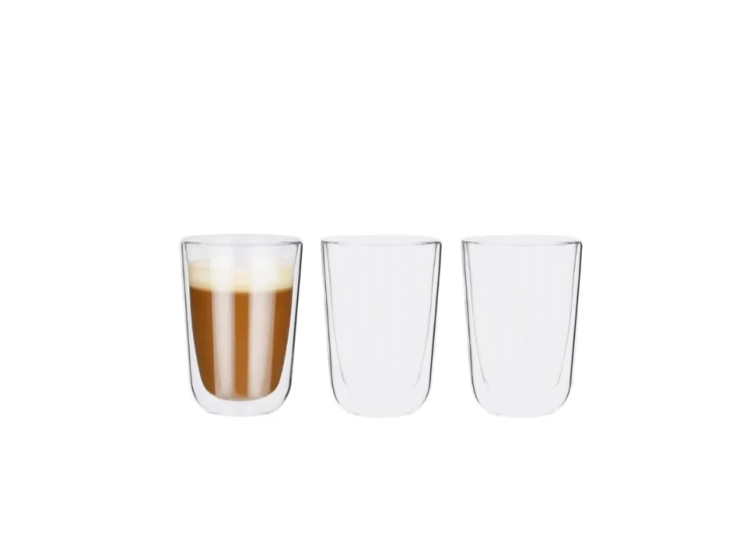 Oryginalne opakowanie zestawu trzech szklanek termicznych do cappuccino Silvercrest gem-ewa-mariusz.pl