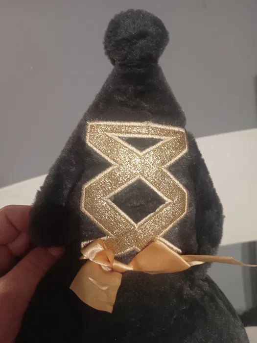 duza-maskotka-kuromi-45cm-my-melody-zlota-sukienka-gem-ewa-mariusz