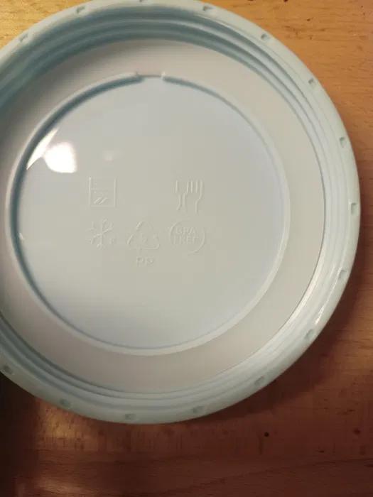 Nowy czysty szklany słoik klepsydra separator do ogórków kiszonych i marynat o pojemności 1500 ml z czarną pokrywką ABS