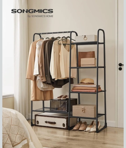 songmics-wolnostojacy-wieszak-na-ubrania-loft-mat-stojak-garderoba-czarny